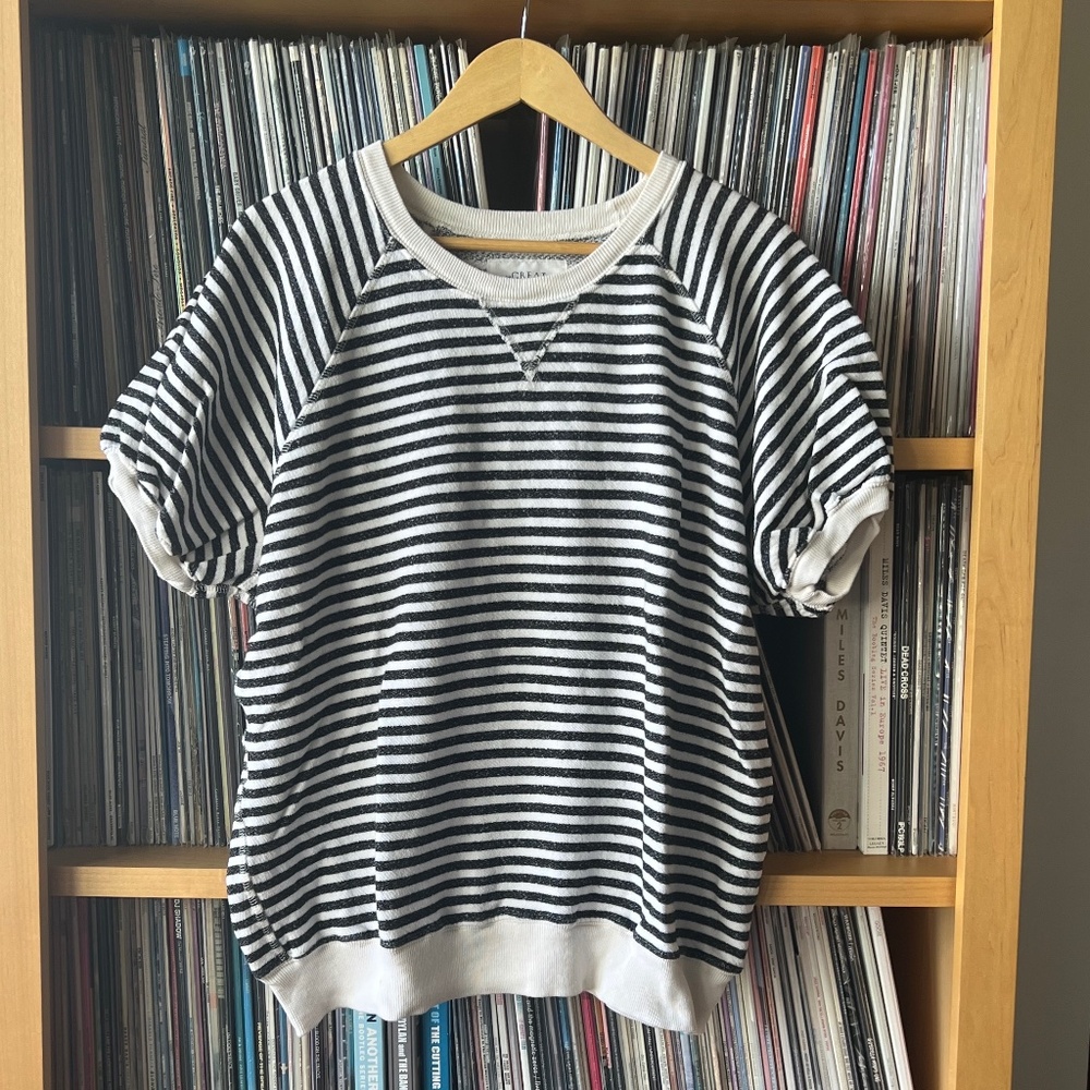 The GREAT Short Sleeve Sweatshirt